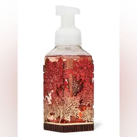 Bath and Body Works Etched Maple Leaf Soap Holder - Picture 1 of 3